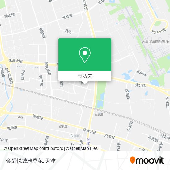 金隅悦城雅香苑地图