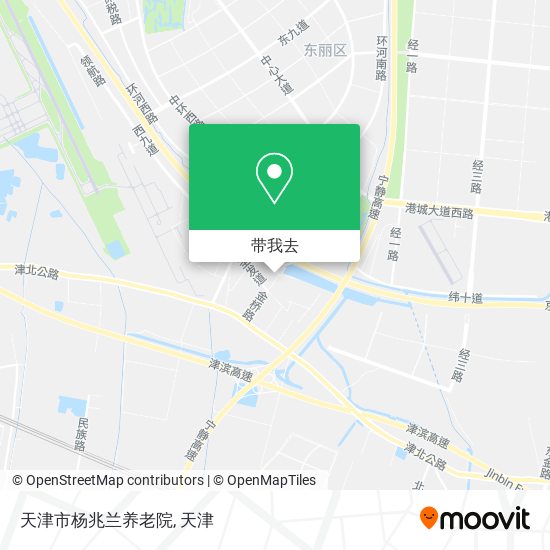 天津市杨兆兰养老院地图