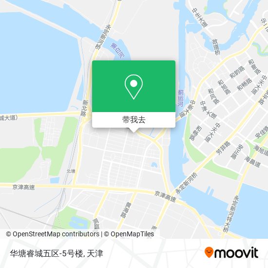 华塘睿城五区-5号楼地图