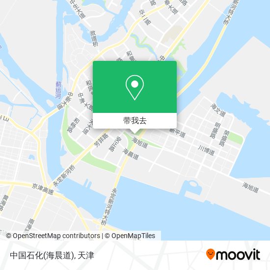 中国石化(海晨道)地图