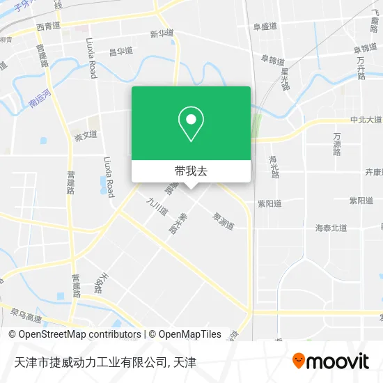 天津市捷威动力工业有限公司地图