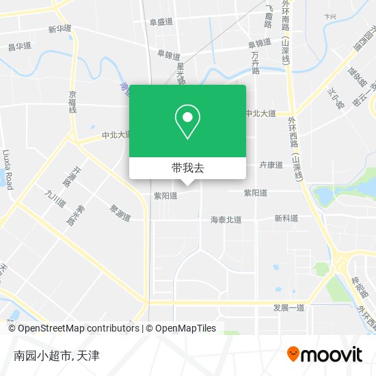 南园小超市地图
