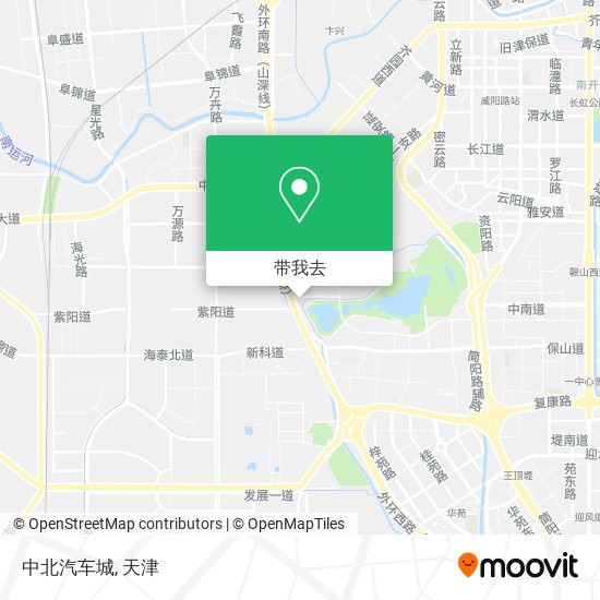 中北汽车城地图