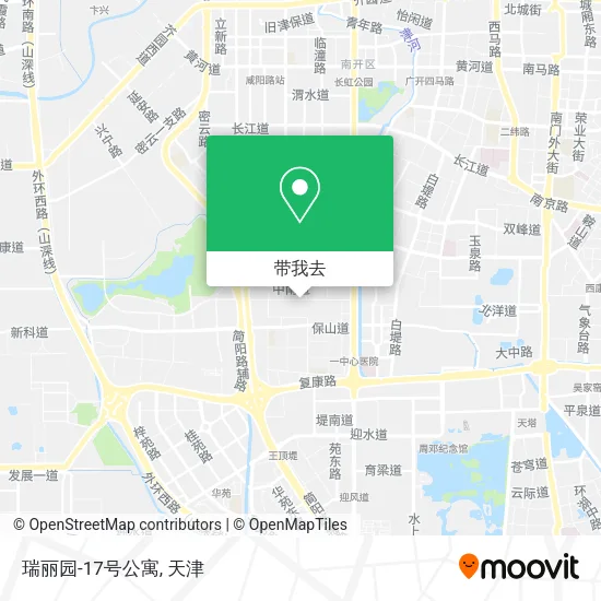 瑞丽园-17号公寓地图