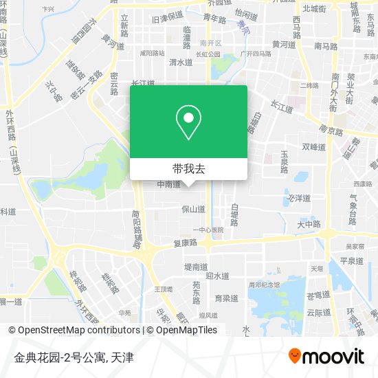 金典花园-2号公寓地图