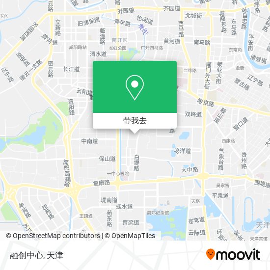 融创中心地图