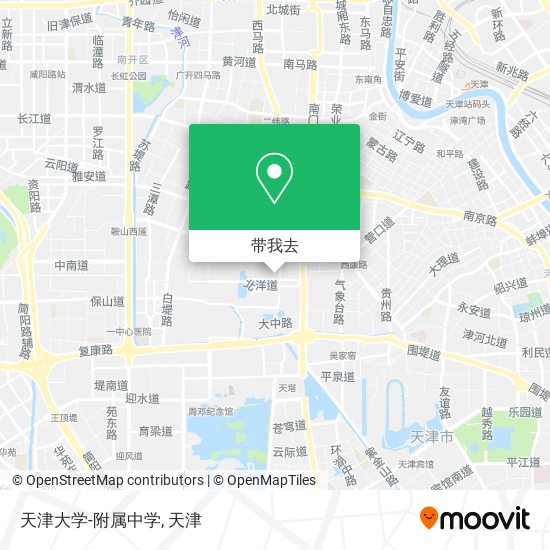 天津大学-附属中学地图