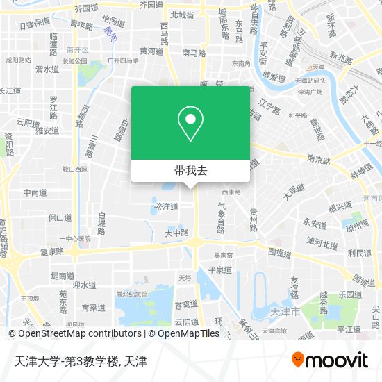 天津大学-第3教学楼地图