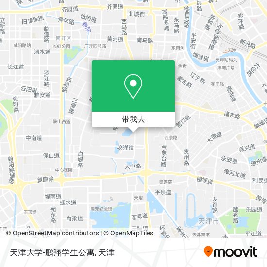 天津大学-鹏翔学生公寓地图
