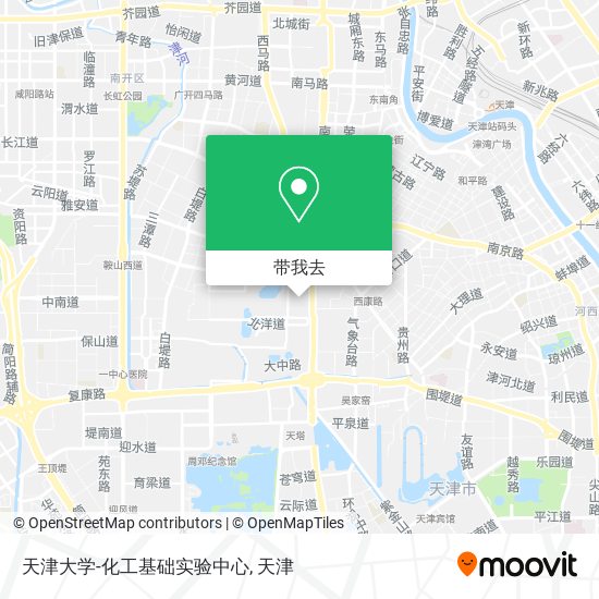 天津大学-化工基础实验中心地图