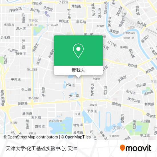 天津大学-化工基础实验中心地图