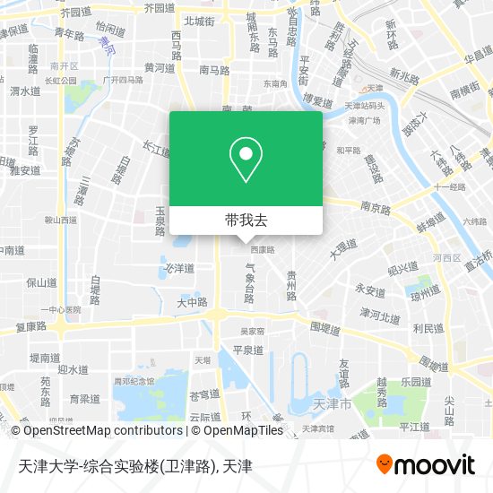 天津大学-综合实验楼(卫津路)地图