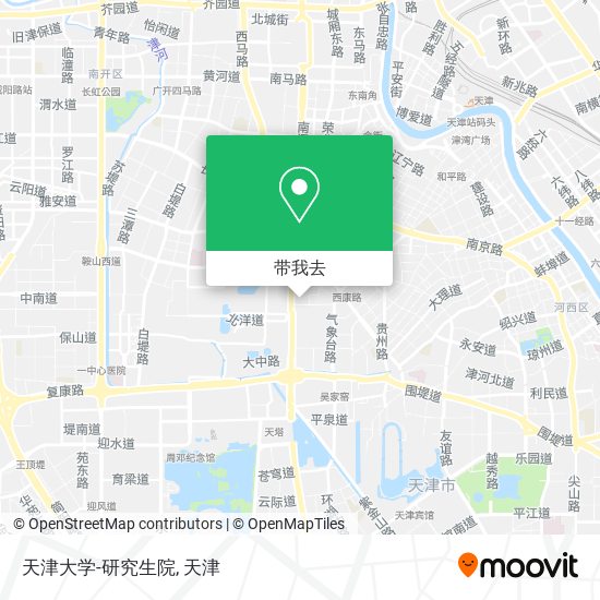 天津大学-研究生院地图