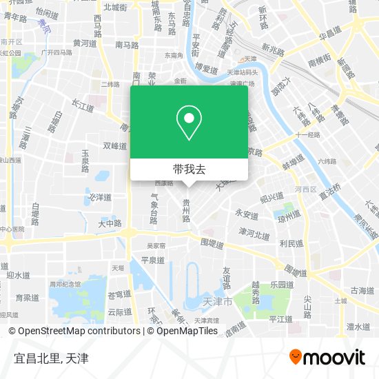 宜昌北里地图