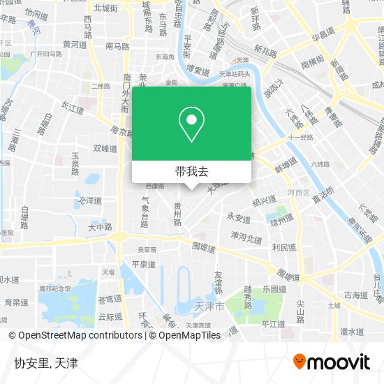 协安里地图