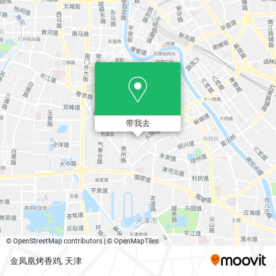 金凤凰烤香鸡地图