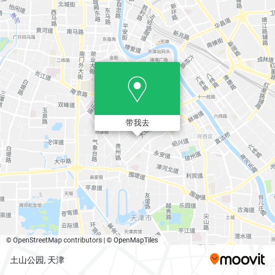土山公园地图