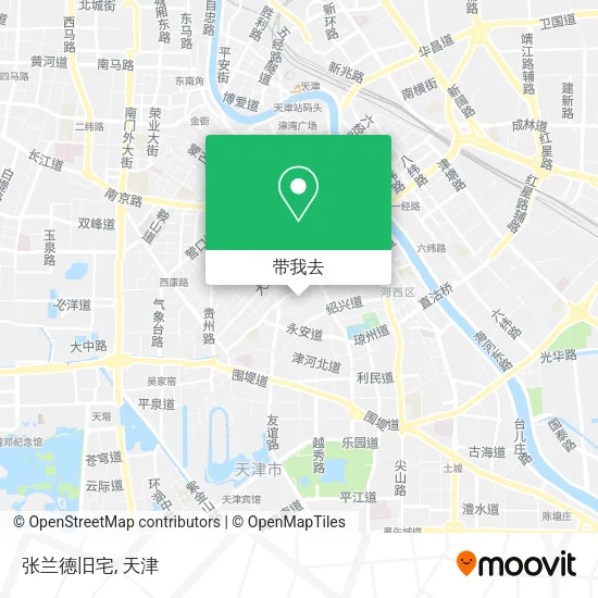 张兰德旧宅地图