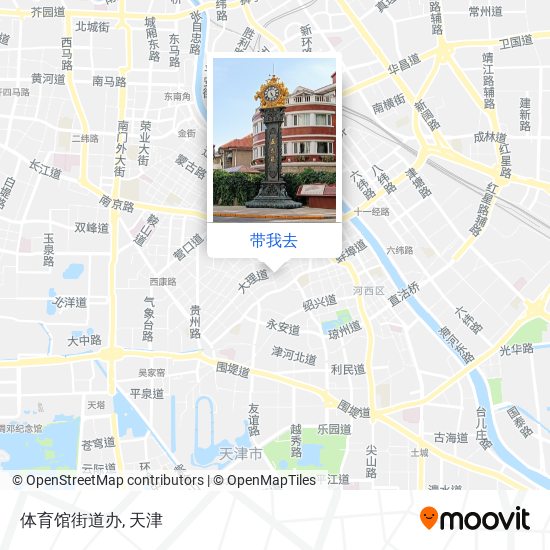 体育馆街道办地图