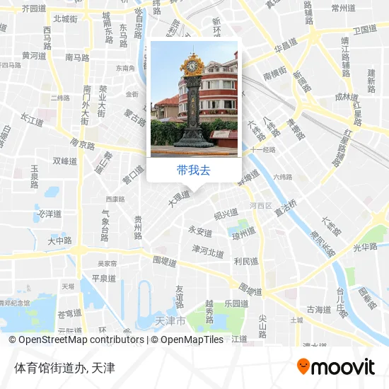 体育馆街道办地图