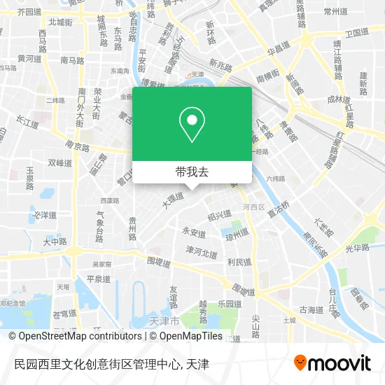 民园西里文化创意街区管理中心地图