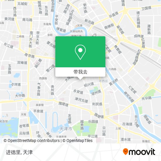 进德里地图