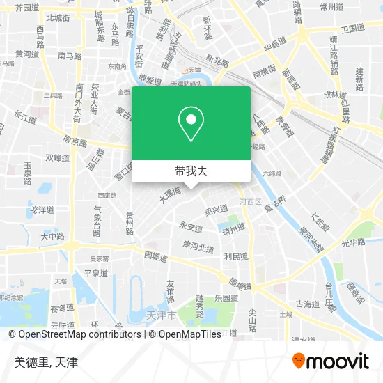 美德里地图
