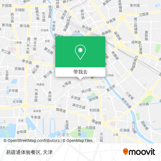 易疆通体验餐区地图