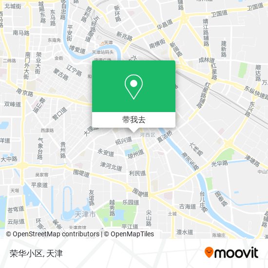 荣华小区地图