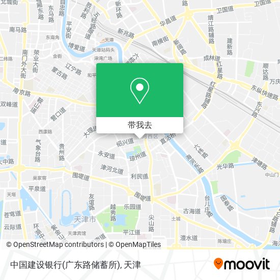 中国建设银行(广东路储蓄所)地图