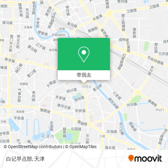 白记早点部地图