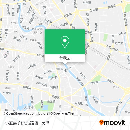 小宝栗子(大沽路店)地图