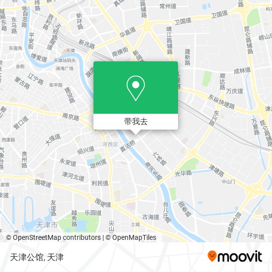 天津公馆地图