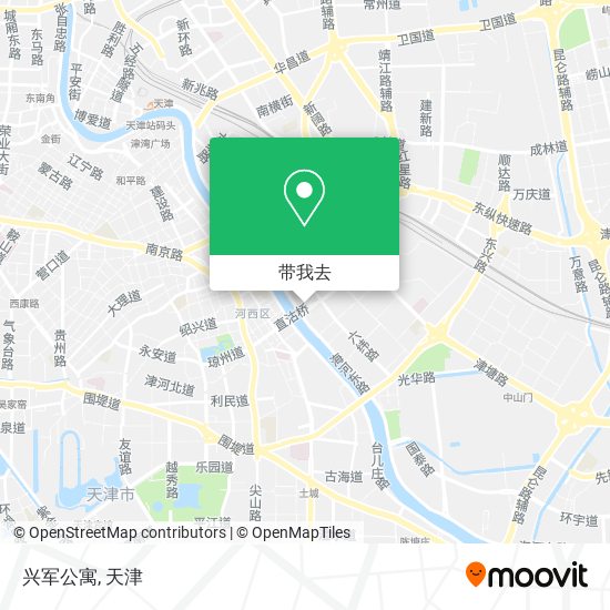 兴军公寓地图