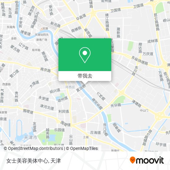 女士美容美体中心地图
