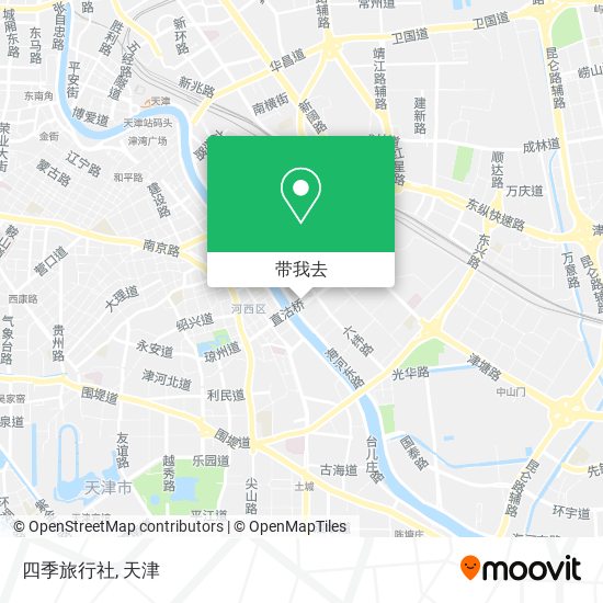 四季旅行社地图