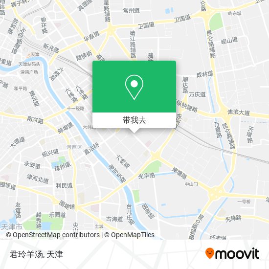 君玲羊汤地图