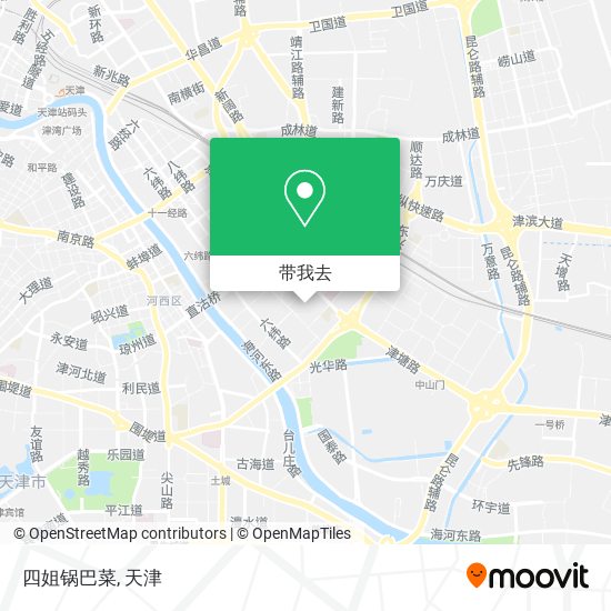 四姐锅巴菜地图
