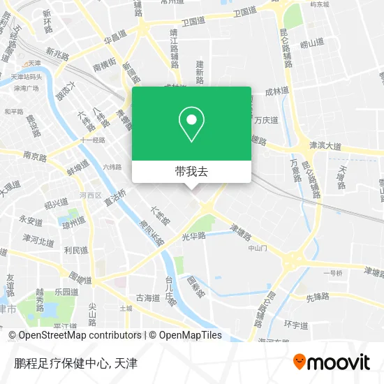 鹏程足疗保健中心地图