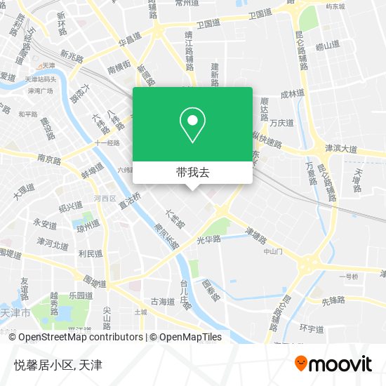 悦馨居小区地图
