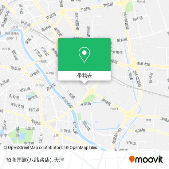 招商国旅(八纬路店)地图