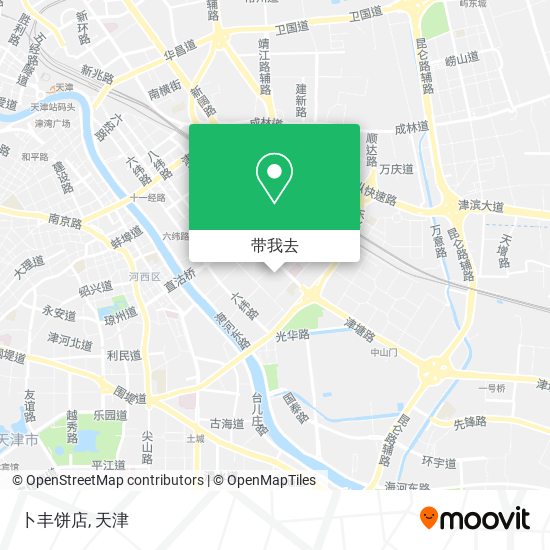卜丰饼店地图