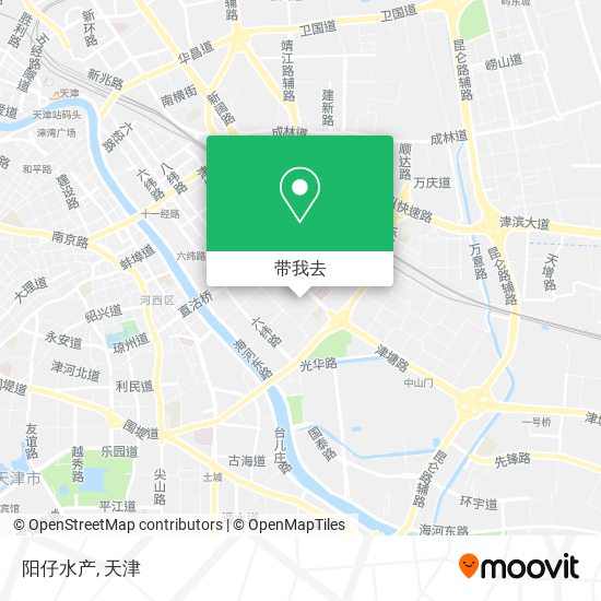 阳仔水产地图