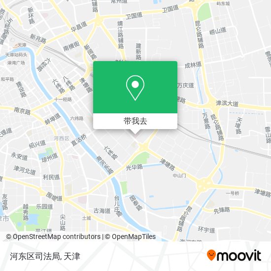 河东区司法局地图