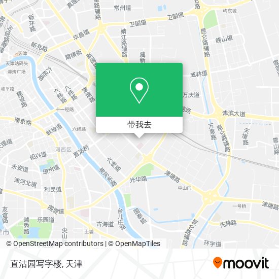 直沽园写字楼地图