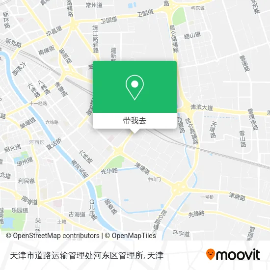 天津市道路运输管理处河东区管理所地图