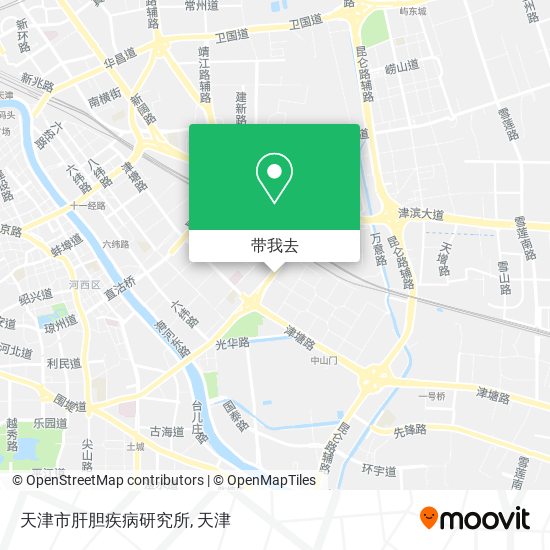 天津市肝胆疾病研究所地图