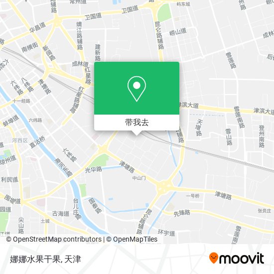 娜娜水果干果地图