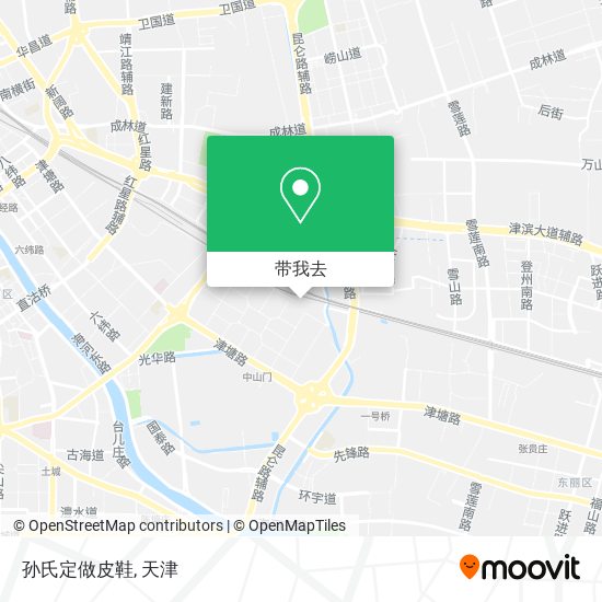 孙氏定做皮鞋地图