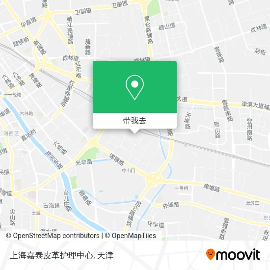 上海嘉泰皮革护理中心地图